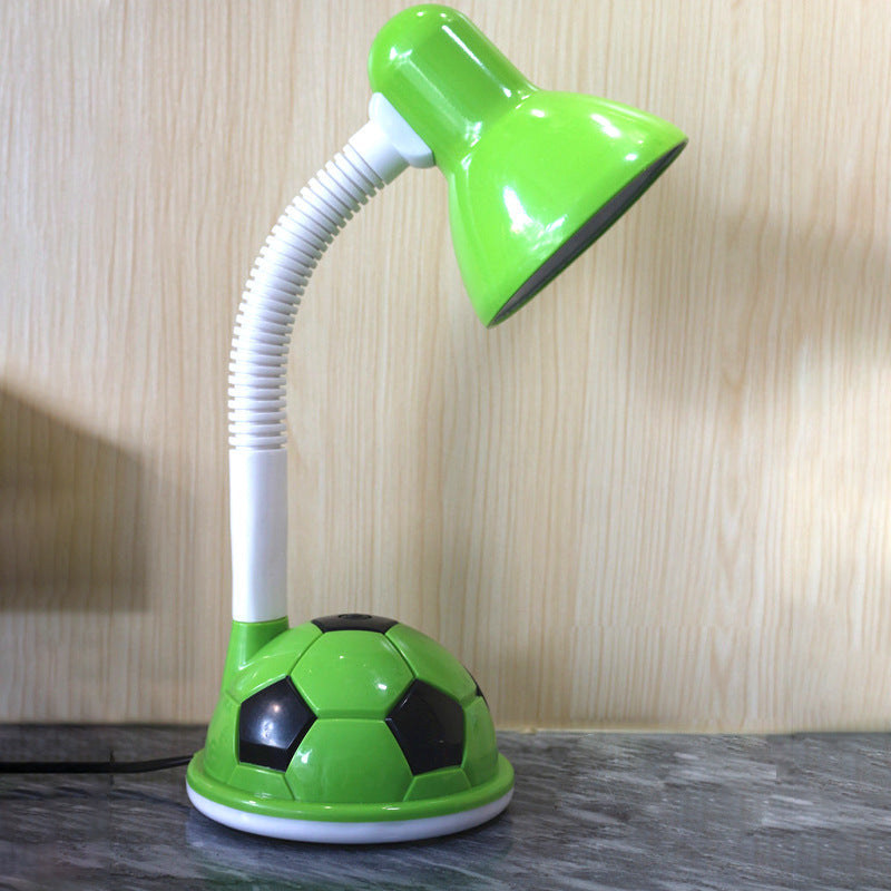 Lampada da Tavolo LED di Protezione per Occhi da Studente di Calcio Moderna