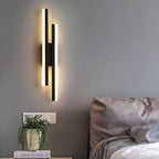 Lampada da parete LED in ferro acrilico con linee minimaliste moderne