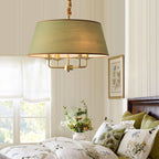 Lampadario Vintage Classico in Ferro Europeo a 4 Luci