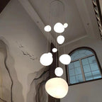 Lampada a Sospensione Pebble in Stile Art Deco Nordico per Soggiorno