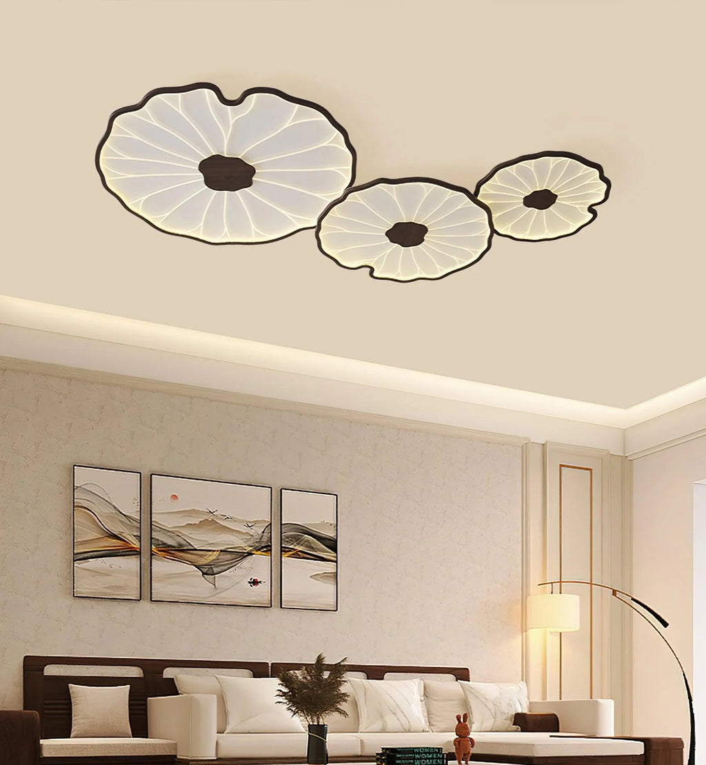 Moderna Lampada da Soffitto in Acrilico Lotus