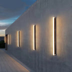 Moderna Lampada da Parete da Giardino Esterna a LED Solare Impermeabile in Acrilico