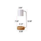 Lampada da Tavolo in Legno Minimalista Giapponese con Dimerizzazione e Timer a 1 Luce