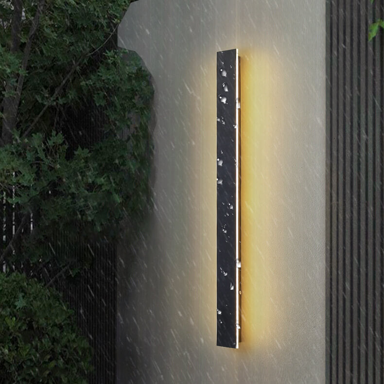 Lampada da Parete LED Waterproof Retro da Esterno a Striscia Rettangolare