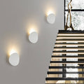 Lampada da Parete Minimalista Rotonda a LED da 1 Luce per Interni ed Esterni