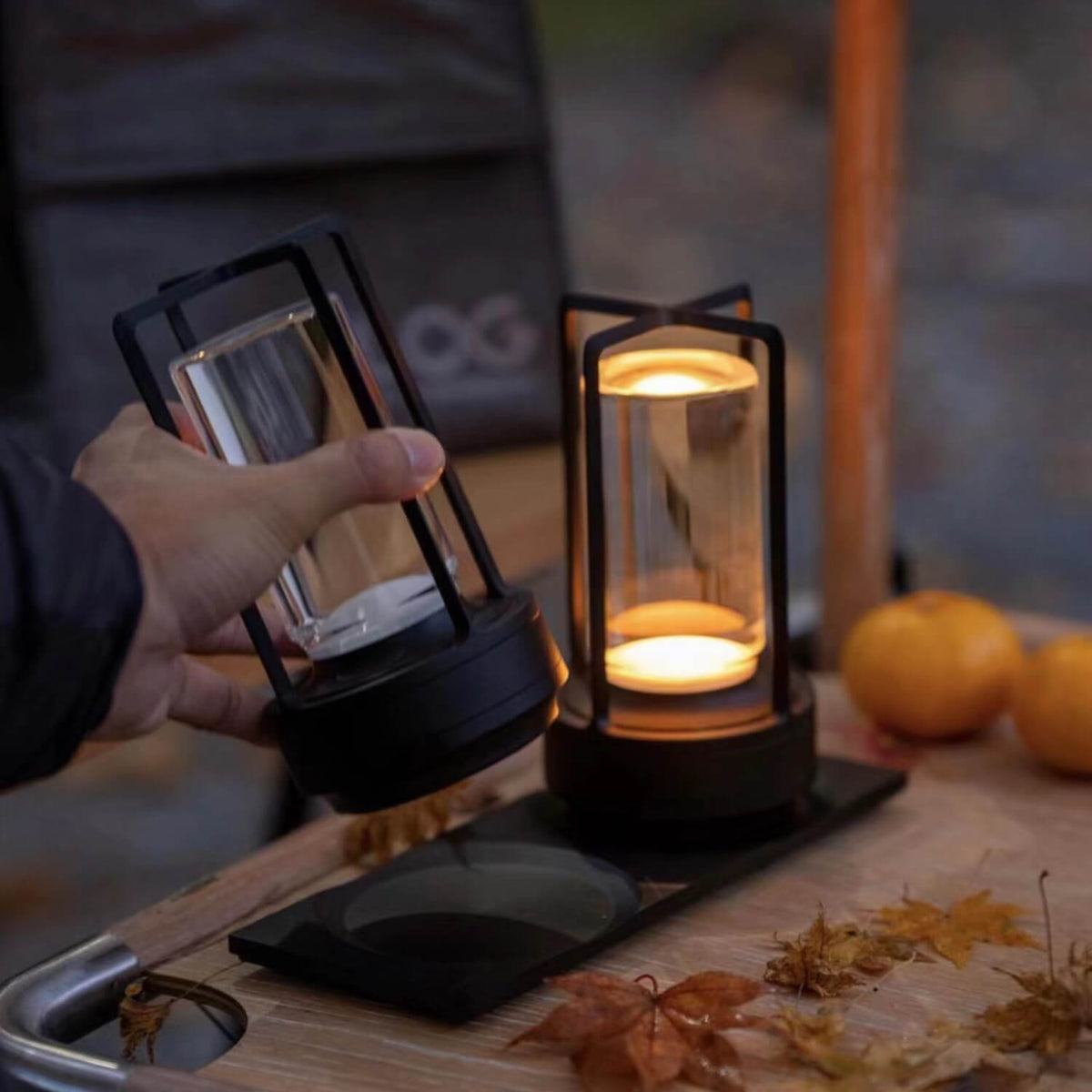 Lampada da Tavolo Notturna Ricaricabile USB in Alluminio Acrilico Vintage Nordico