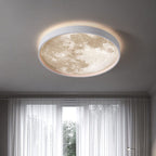 Moderna Lampada da Soffitto LED a Incasso Rotonda in Ferro Acrilico Minimalista per Soggiorno