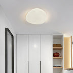 Moderna Luce da Soffitto LED con Effetto Pietra a Ciottoli