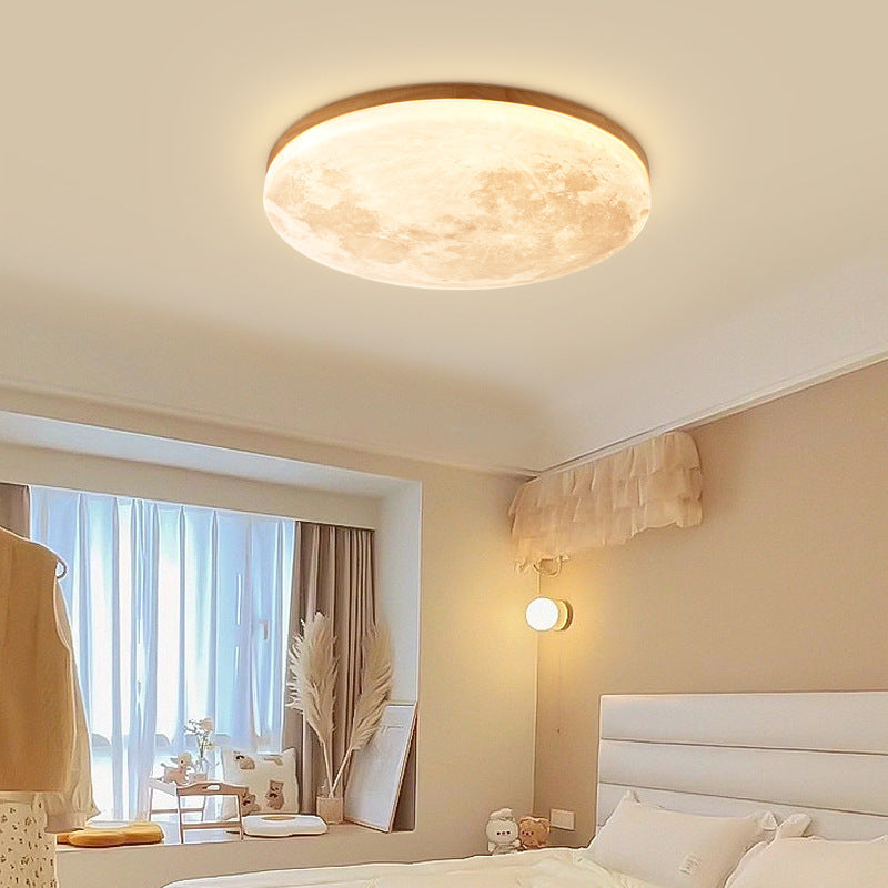 Moderna Luce da Soffitto LED a Incasso Rotonda in PVC Acrilico Minimalista per Soggiorno