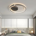 Lampada da soffitto LED rotonda elegante in ferro