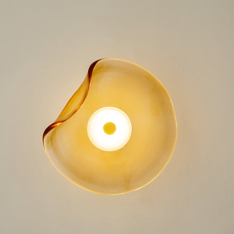 Lampada da Parete LED Rotonda in Vetro Minimalista Moderna Nordic