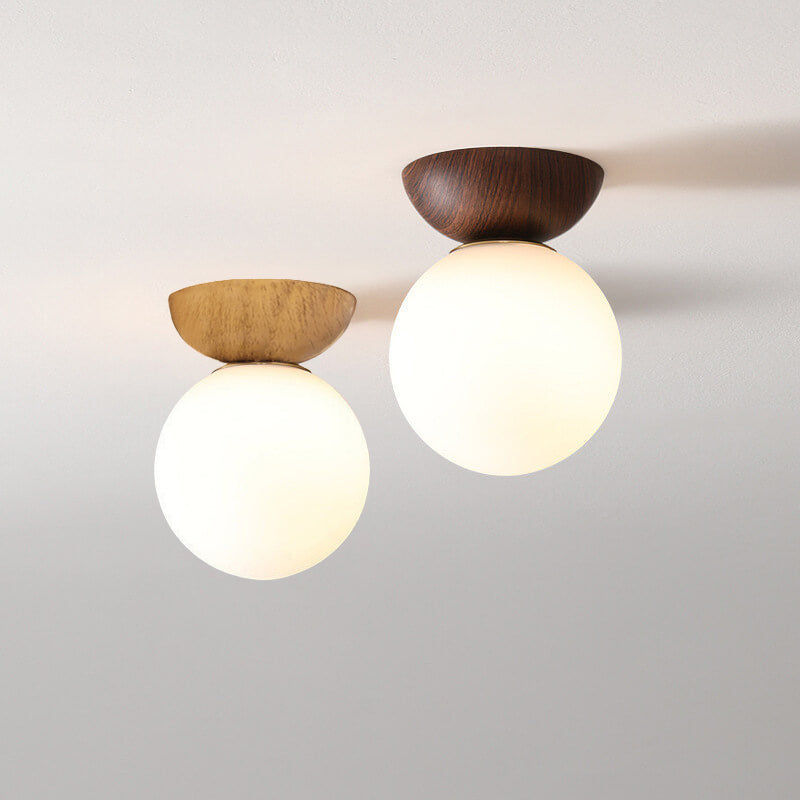 Lampada a Sospensione in Vetro e Ferro Minimalista Moderna con 1 Luce per Soggiorno