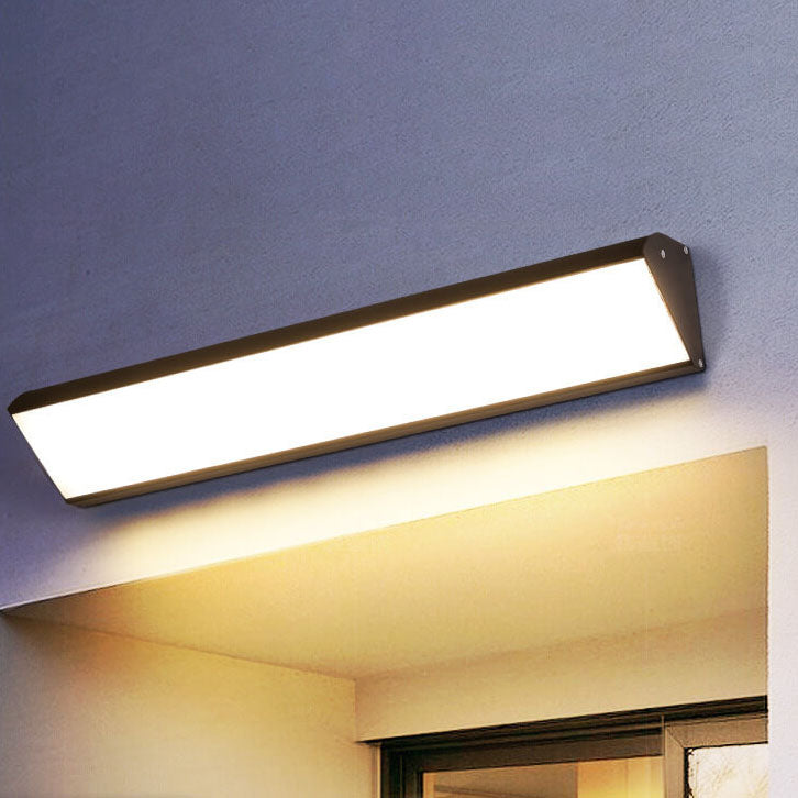 Applique da Parete LED Moderna Minimalista in Alluminio e Acrilico Impermeabile per Esterni e Interni