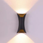 Moderna Luce da Parete Irregolare in Alluminio per Esterni