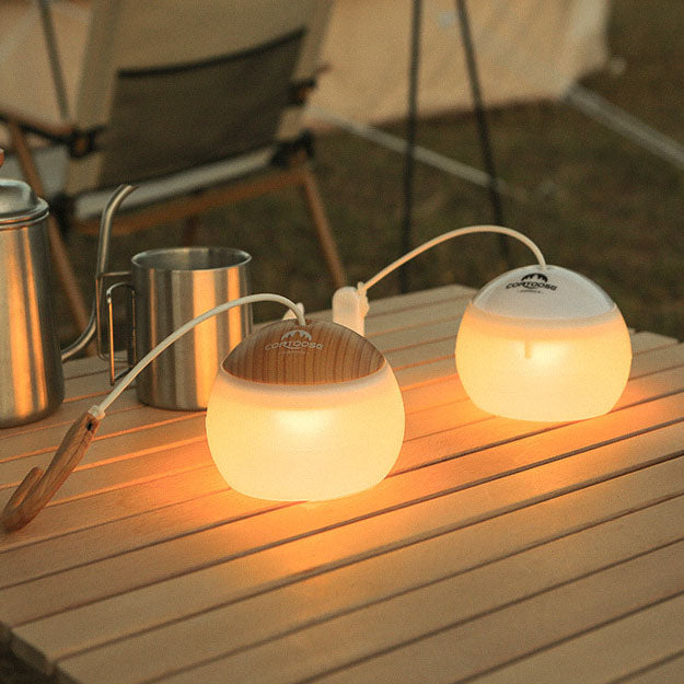 Luce da Tenda da Campeggio LED Ricaricabile USB da Esterno Minimalista Moderna