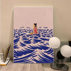 Poster di Brenna Beach Uomo e Ragazza