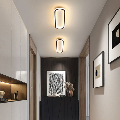 Arisha Moderne LED Plafoniere Incasso Rettangolare