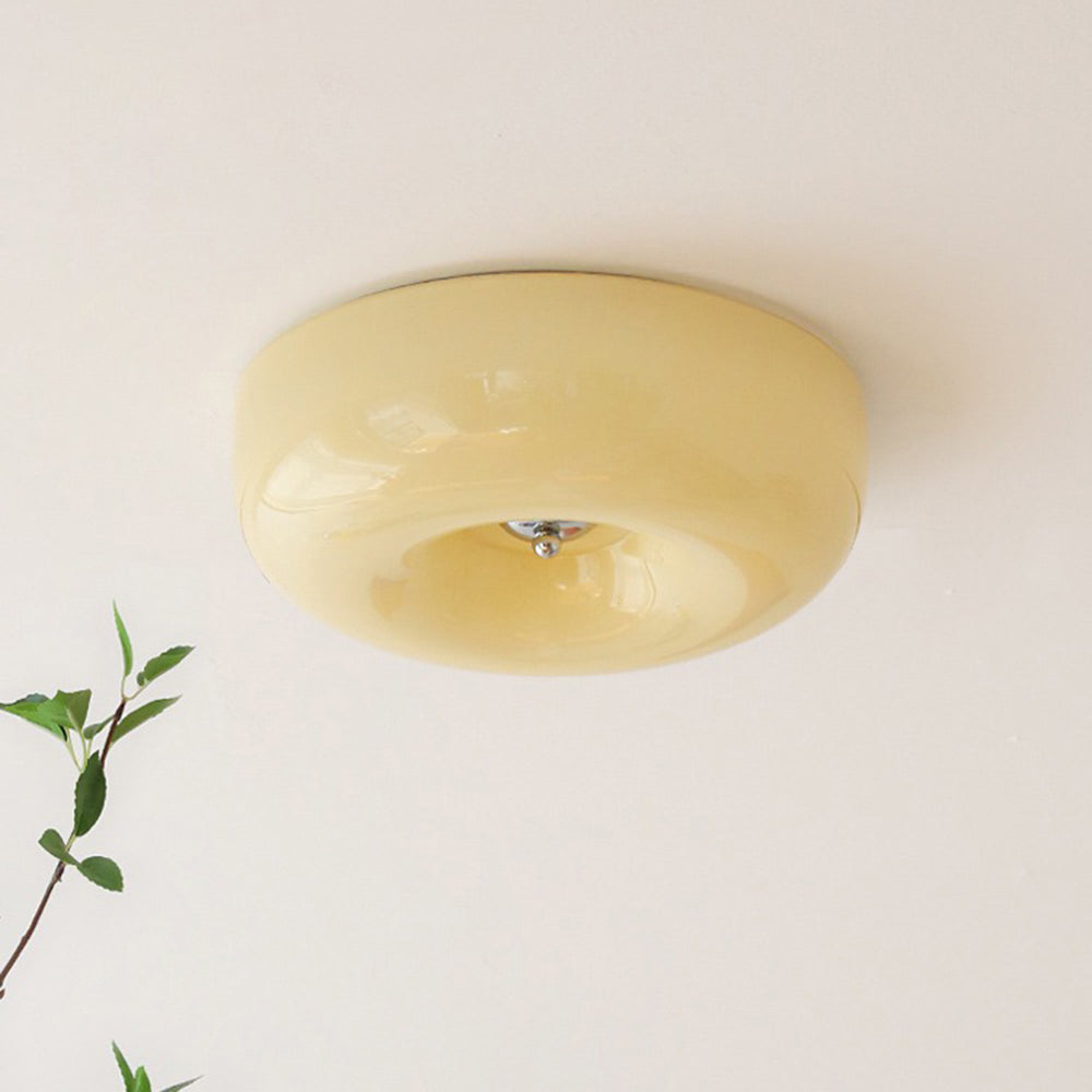 Lampada da Soffitto Candy Vetro Crema