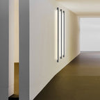 Lampada da Parete LED Nera Slim Moderna Liora