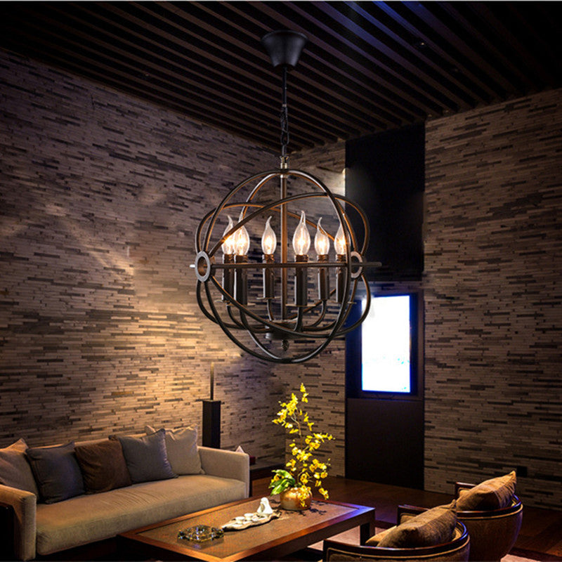 Lampadario Americano Epoch per Soggiorno Camera da Letto Ristorante