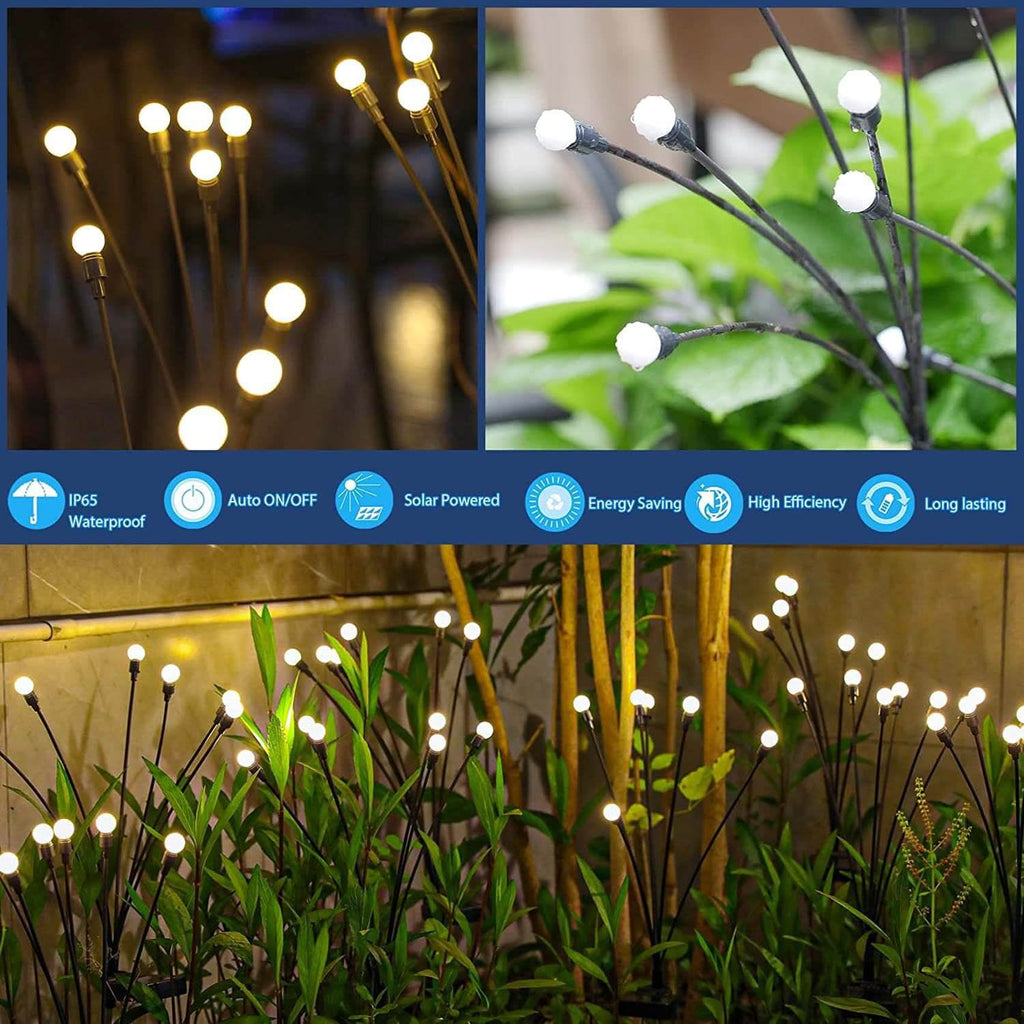 Moderno Illuminazione Decorativa Solare Lucciola Impermeabile ABS LED Inserto per Prato Illuminazione Esterno Paesaggistica