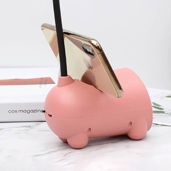 Lampada da Scrivania LED Touch USB a Forma di Coniglio Creativo