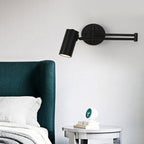 Applique da Parete a Luce Singola con Polo Telescopico Pieghevole in Stile Nordic Minimalist