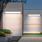 Applique da Parete LED Moderna Minimalista in Alluminio e Acrilico Impermeabile per Esterni e Interni