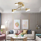 Nuova Luce da Soffitto Geometrica in Metallo