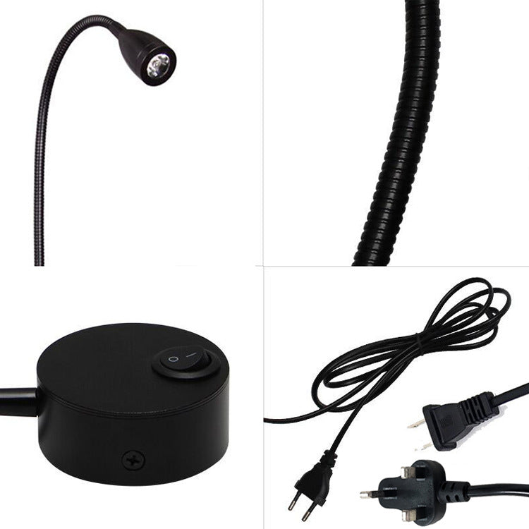 Lampada da parete LED rotante semplice e moderna