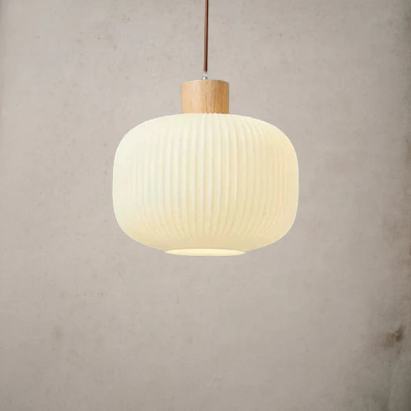 Lampadario in Vetro Rotondo Retro
