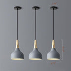 Arte Creativa Moderna a Disco Macaron Lampada a Sospensione 1 Luce