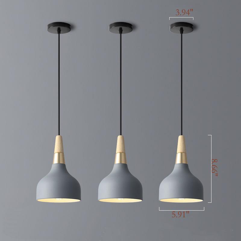 Arte Creativa Moderna a Disco Macaron Lampada a Sospensione 1 Luce