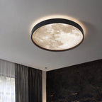 Moderna Lampada da Soffitto LED a Incasso Rotonda in Ferro Acrilico Minimalista per Soggiorno