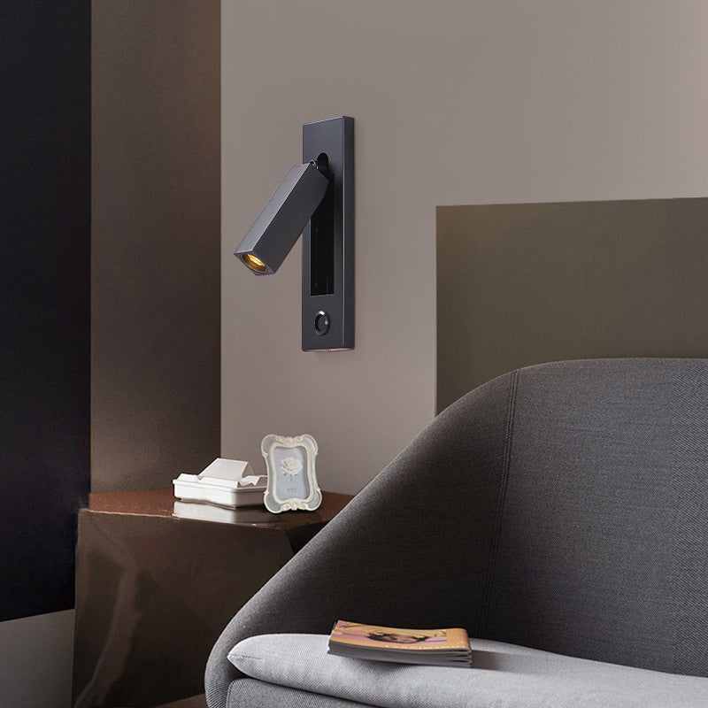 Lampada da Parete LED Incassata in Alluminio Minimalista Moderna