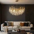 Lampadario Moderno di Lusso in Cristallo