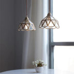 Lampada a Sospensione Vintage in Ottone Stile Nordico