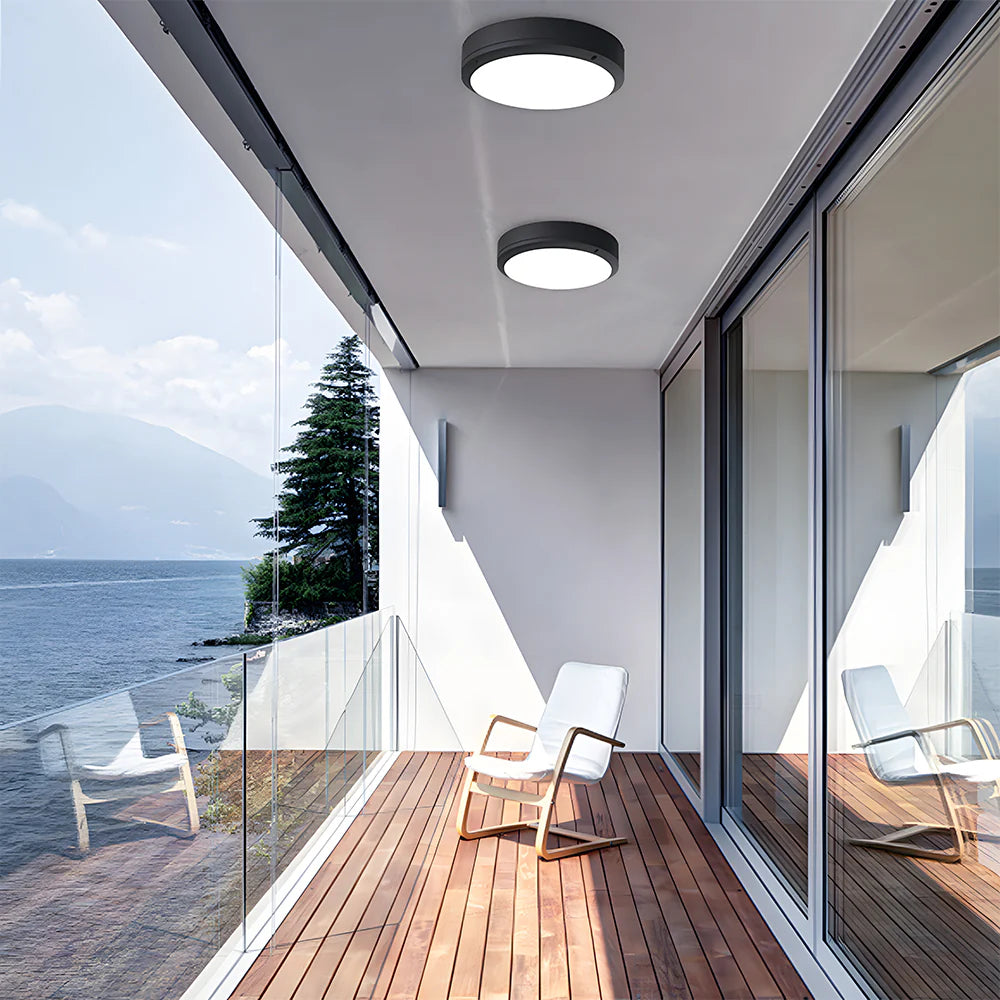 Lampada da soffitto impermeabile per esterni