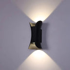 Moderna Luce da Parete Irregolare in Alluminio per Esterni