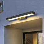 Lampada da Parete Esterno LED Piatta con Sensore Moderno Minimalista Rettangolare Impermeabile