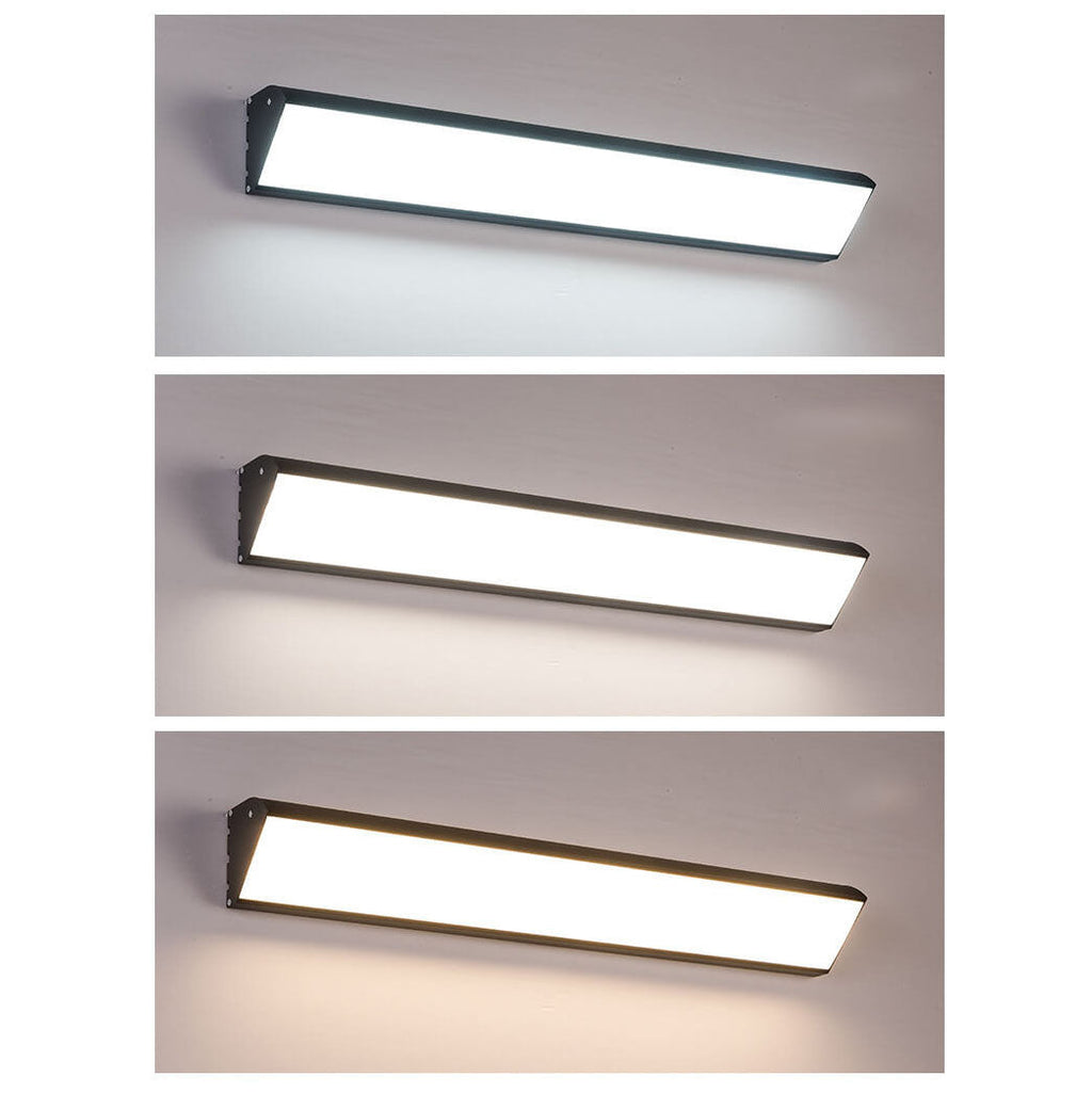 Applique da Parete LED Moderna Minimalista in Alluminio e Acrilico Impermeabile per Esterni e Interni