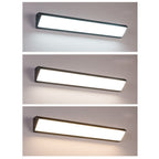 Applique da Parete LED Moderna Minimalista in Alluminio e Acrilico Impermeabile per Esterni e Interni