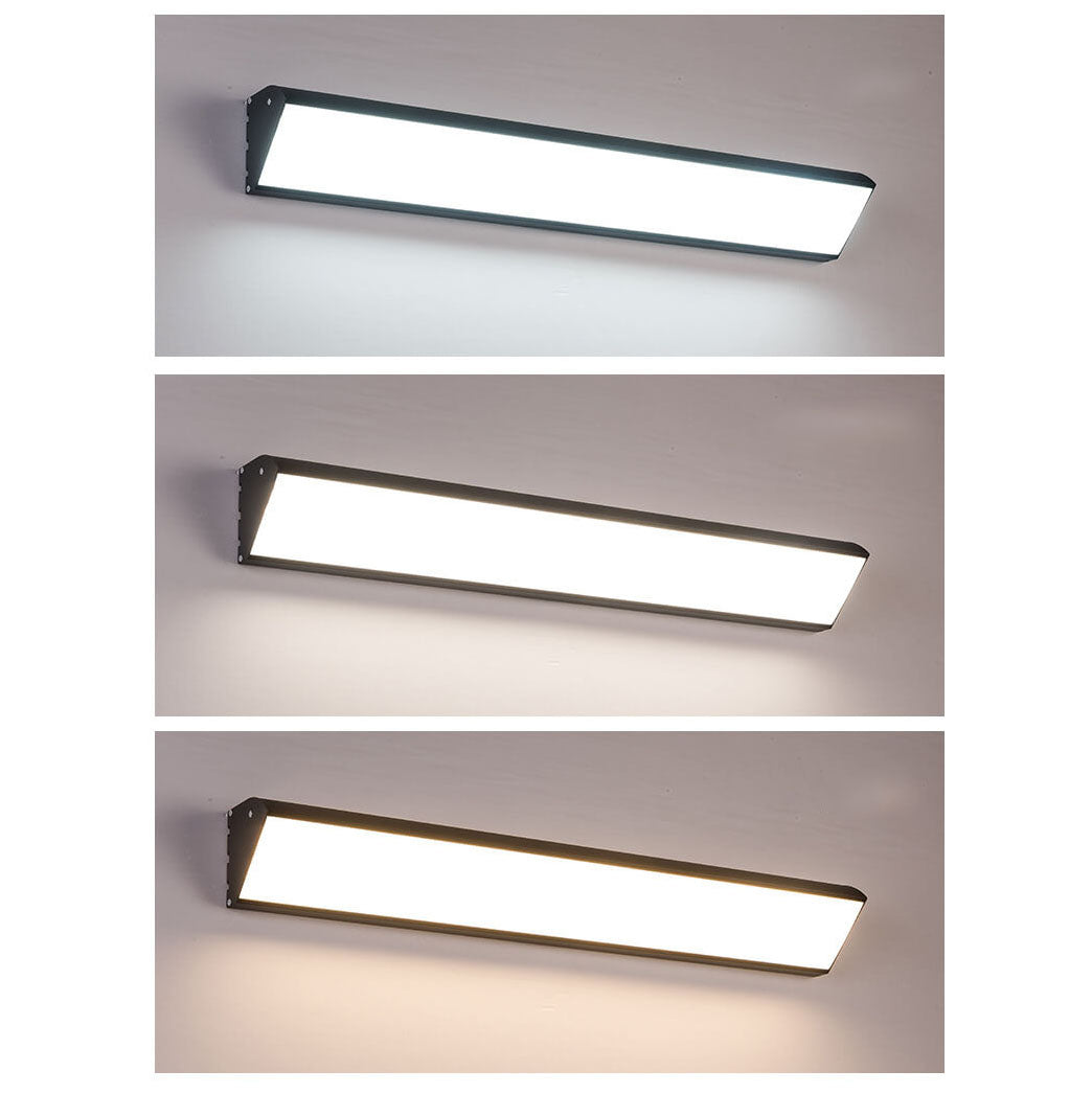 Applique da Parete LED Moderna Minimalista in Alluminio e Acrilico Impermeabile per Esterni e Interni