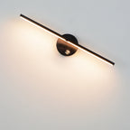 Lampada da parete a LED con specchio in alluminio lungo, stile minimalista nordico