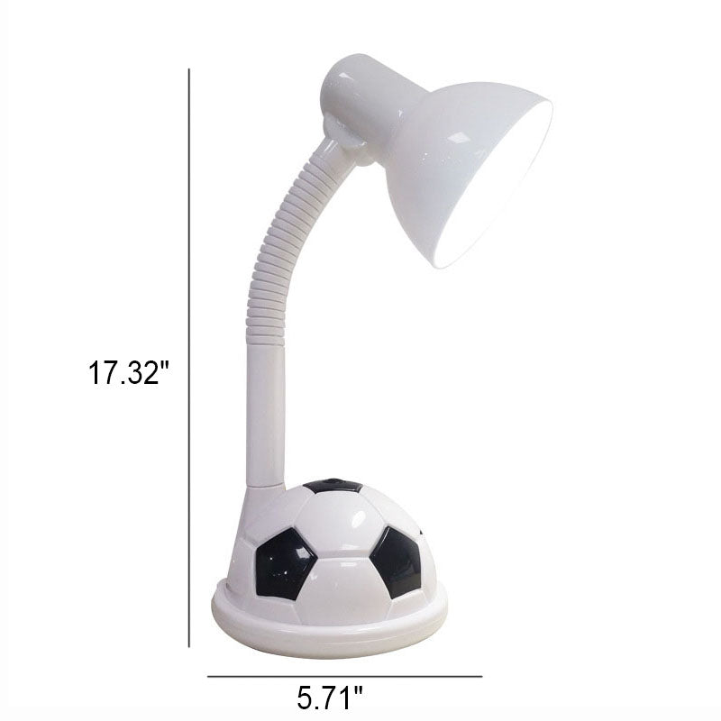 Lampada da Tavolo LED di Protezione per Occhi da Studente di Calcio Moderna