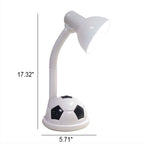 Lampada da Tavolo LED di Protezione per Occhi da Studente di Calcio Moderna