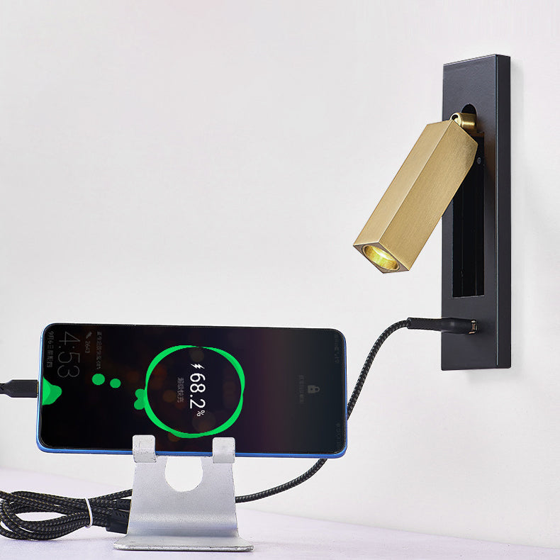 Lampada da Parete LED Incassata in Alluminio Minimalista Moderna
