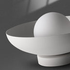 Moderna luce semi-incassata in ferro e vetro Wabi-sabi nordico a 1 luce per soggiorno
