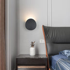 Lampada da Parete Minimalista Rotonda a LED da 1 Luce per Interni ed Esterni