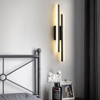Lampada da parete LED in ferro acrilico con linee minimaliste moderne